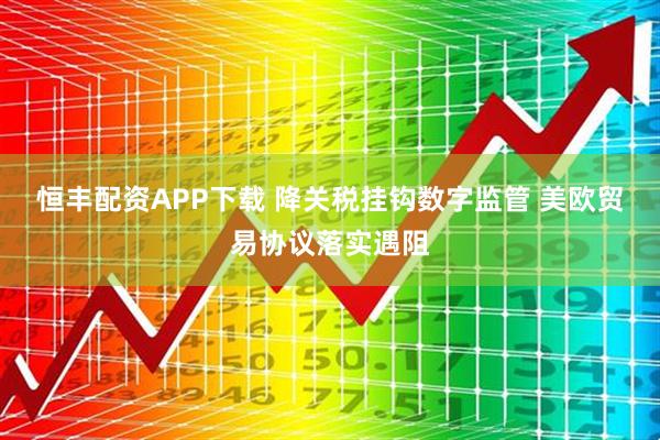 恒丰配资APP下载 降关税挂钩数字监管 美欧贸易协议落实遇阻