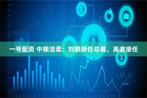 一号配资 中顺洁柔：刘鹏辞任总裁，高波接任