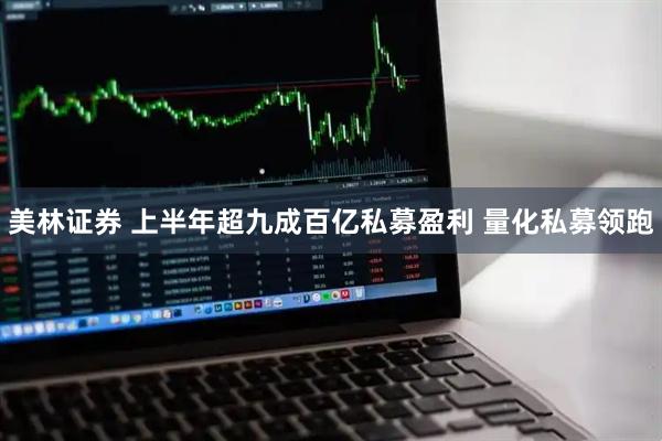 美林证券 上半年超九成百亿私募盈利 量化私募领跑